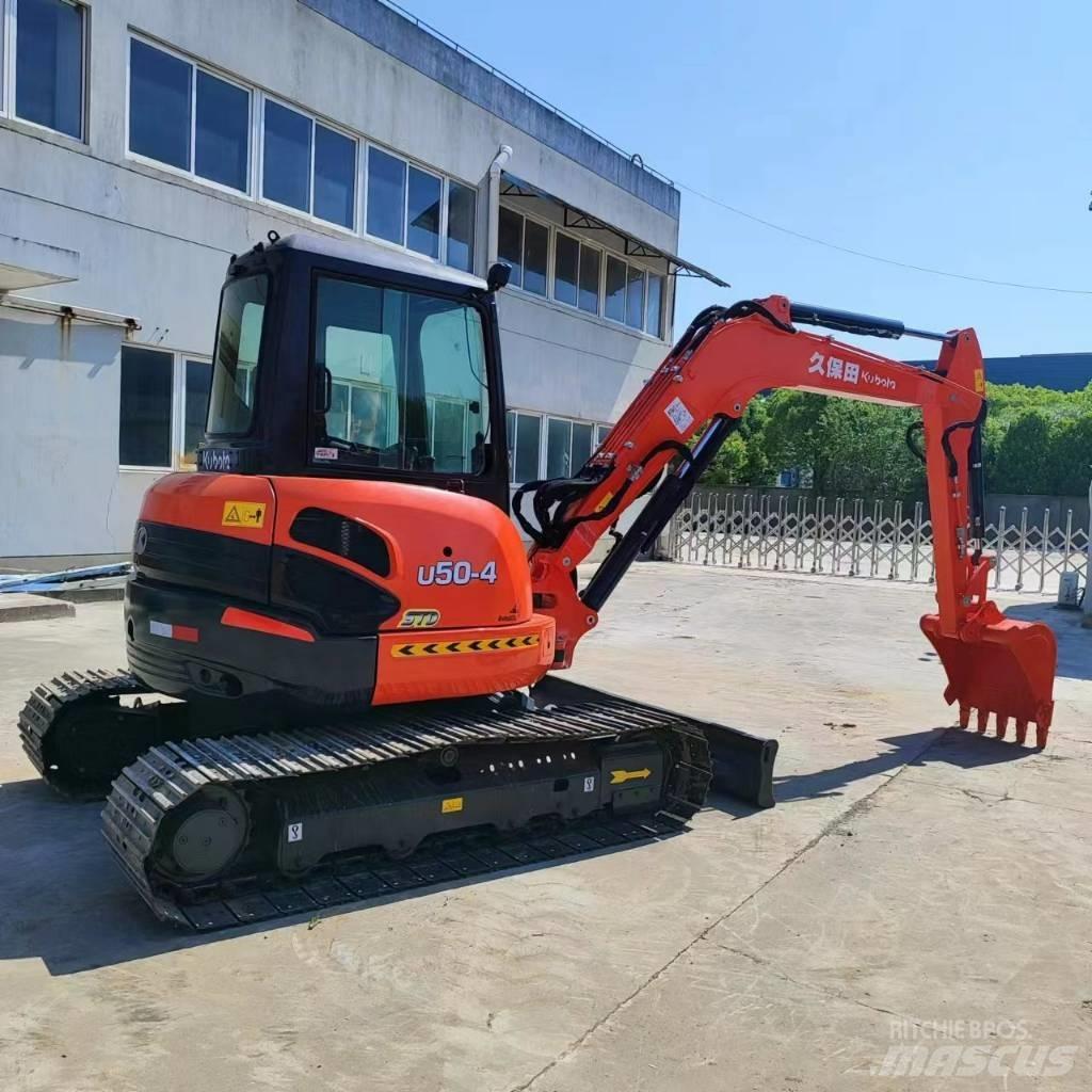 Kubota U50-4 Mini ekskavatörler, 7 tona dek