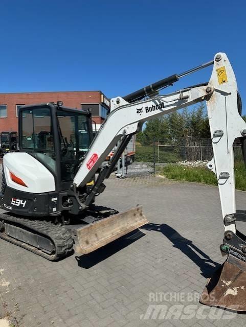 Bobcat E34 Mini ekskavatörler, 7 tona dek