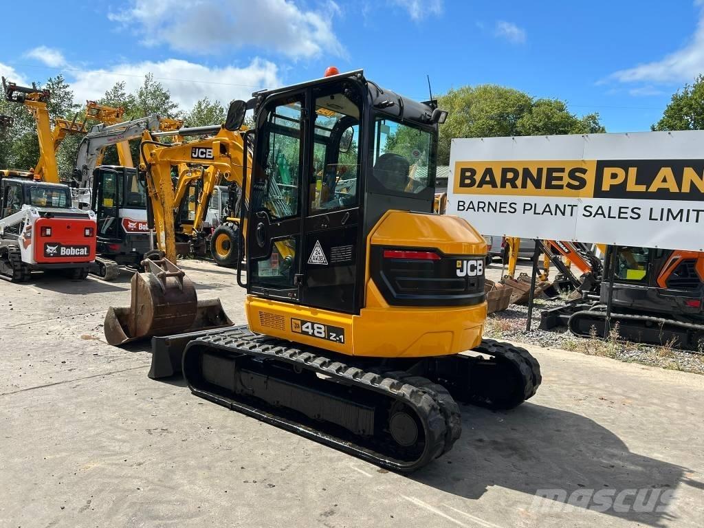 JCB 48 Z-1 Mini ekskavatörler, 7 tona dek