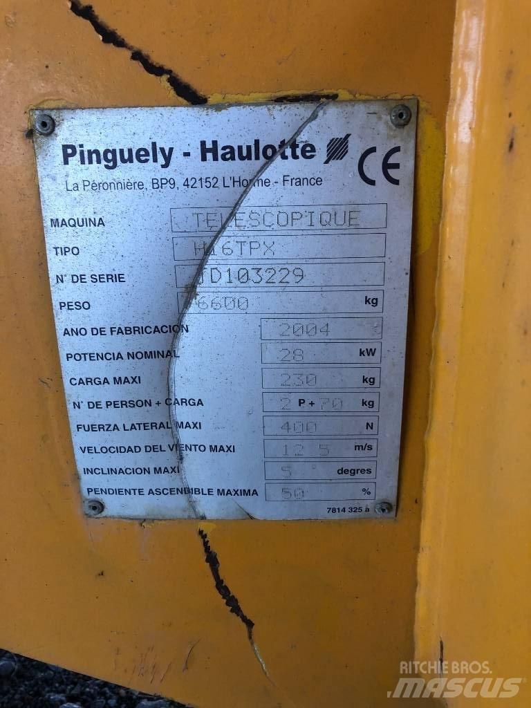 Haulotte H16 TPX Makasli platformlar