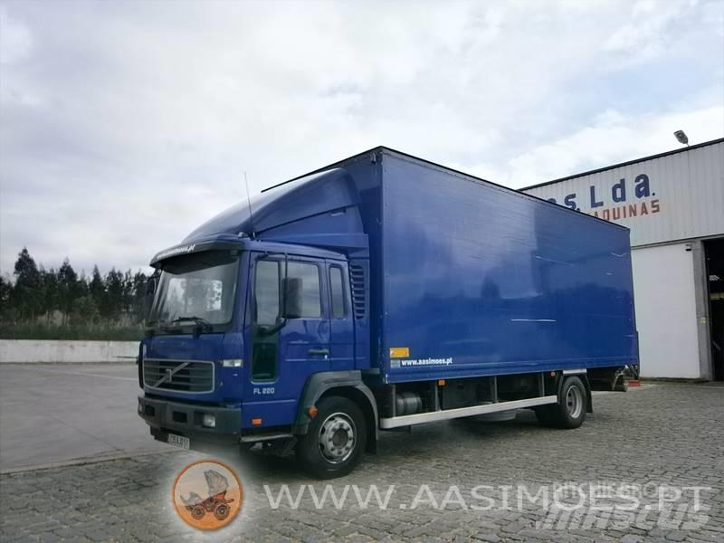volvo FL6 220 Kapali kasa kamyonlar