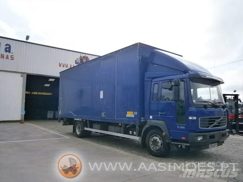 volvo FL6 220 Kapali kasa kamyonlar