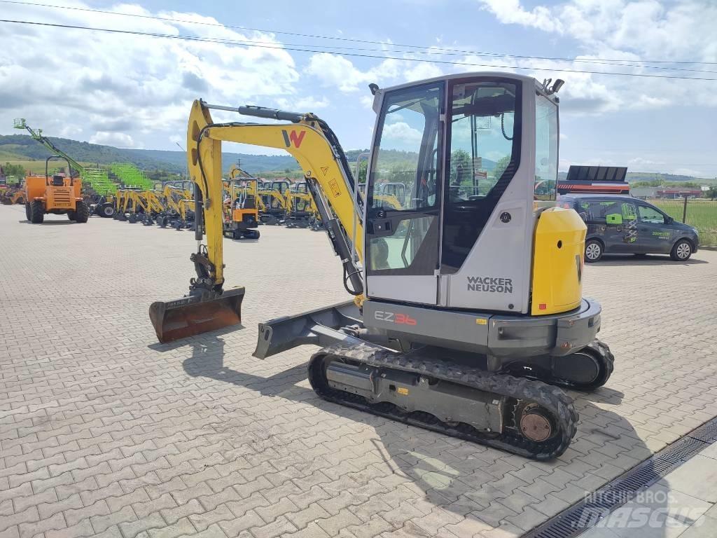 Wacker Neuson EZ 36 Mini ekskavatörler, 7 tona dek