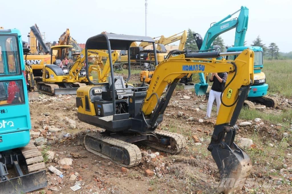 Komatsu pc 30 Mini ekskavatörler, 7 tona dek