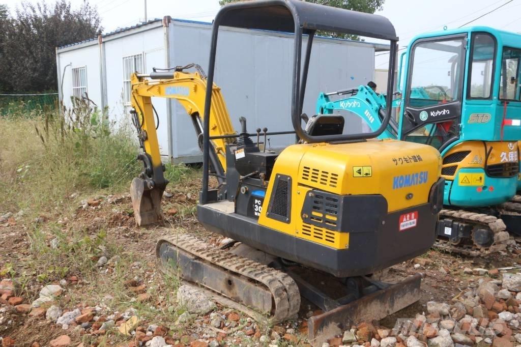 Komatsu pc 30 Mini ekskavatörler, 7 tona dek