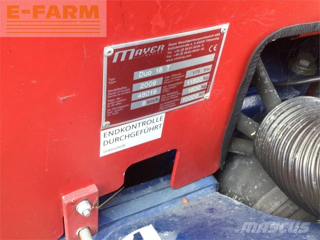 Siloking Duo 18 T Diger hayvancilik makina ve aksesuarlari