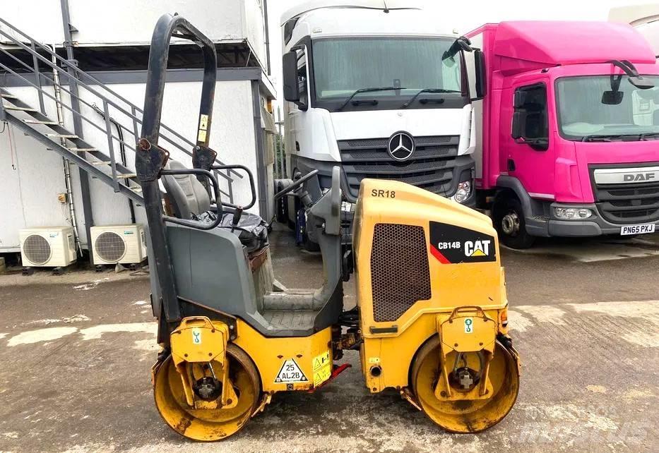 CAT CB 14 B Çift tamburlu silindirler