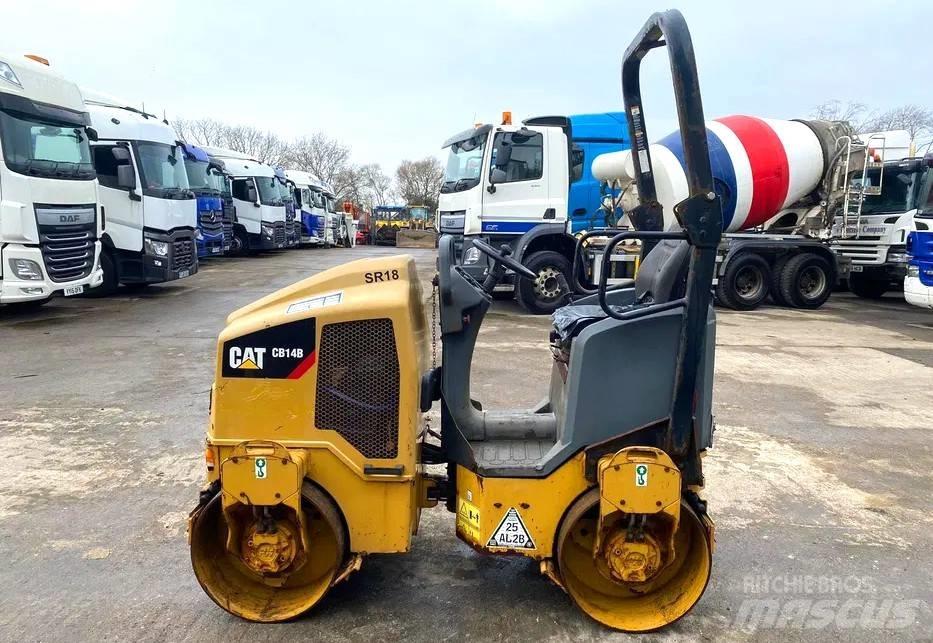 CAT CB 14 B Çift tamburlu silindirler