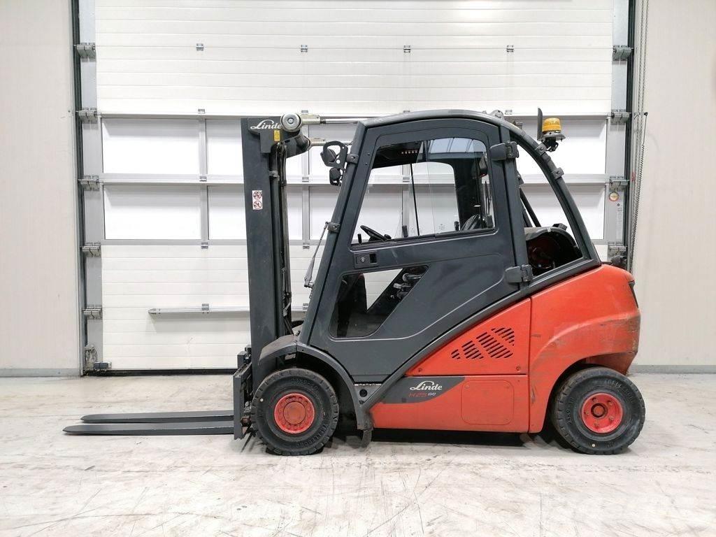 Linde H25T-02 LPG'li forkliftler