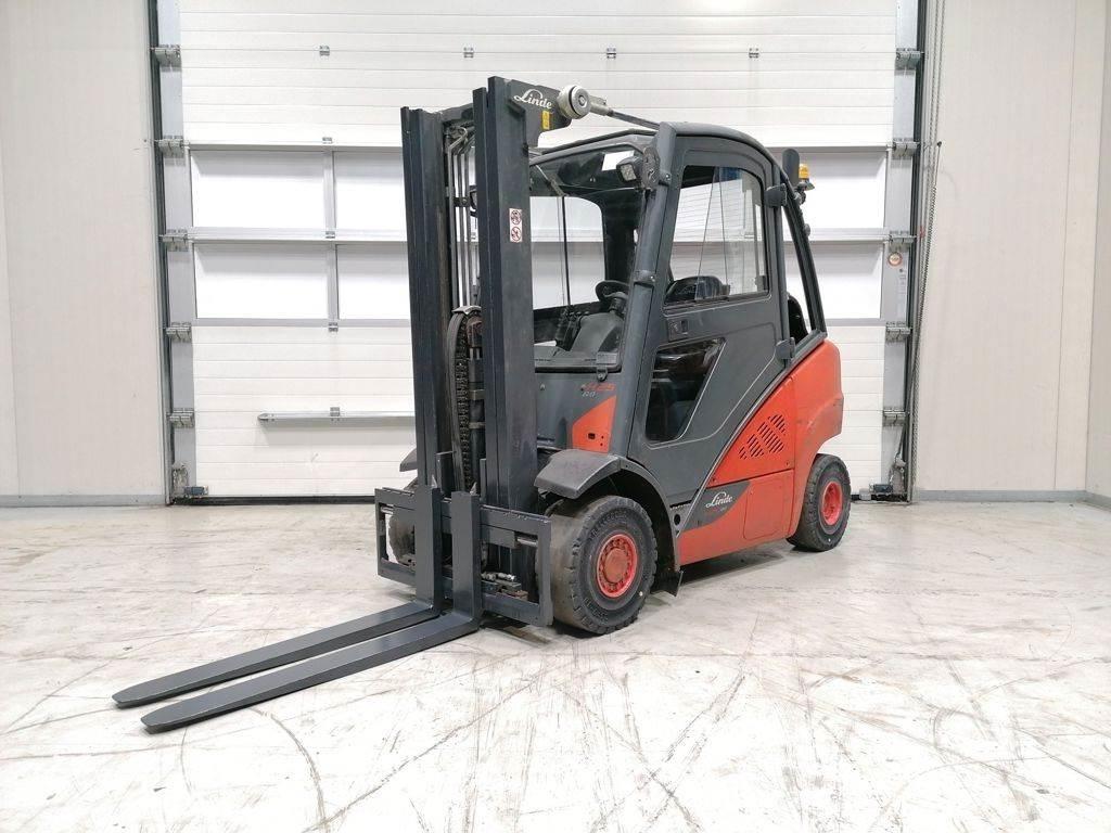 Linde H25T-02 LPG'li forkliftler