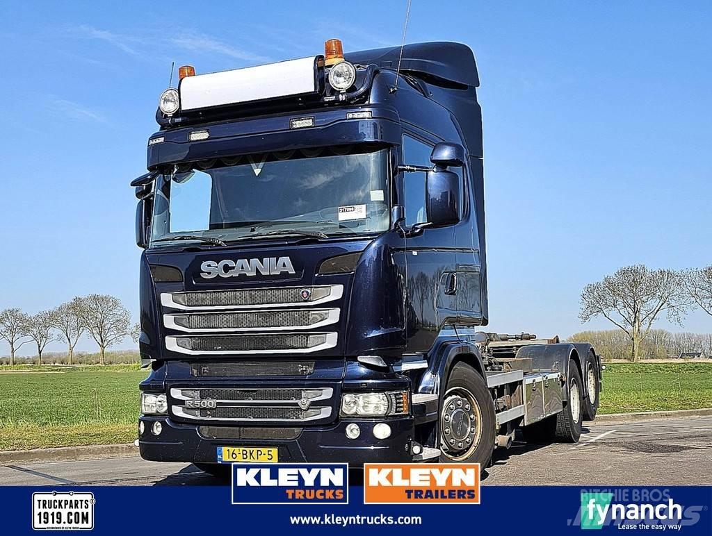 Scania R500 Vinçli kamyonlar