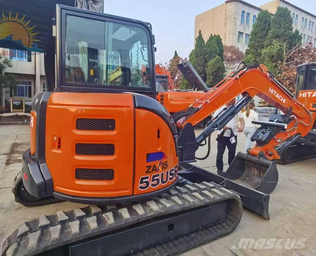 Hitachi ZX 55 UR Mini ekskavatörler, 7 tona dek