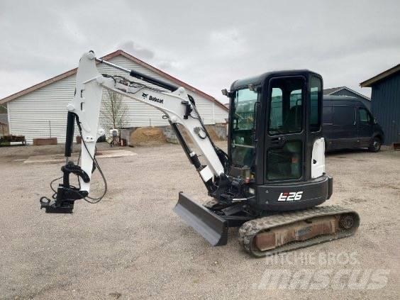 Bobcat E 26 Mini ekskavatörler, 7 tona dek