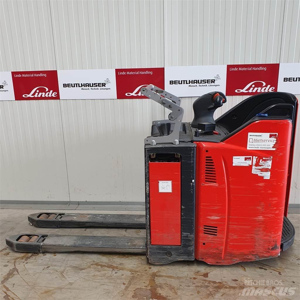 Linde T20SP kurz Düsük seviye kaldirici