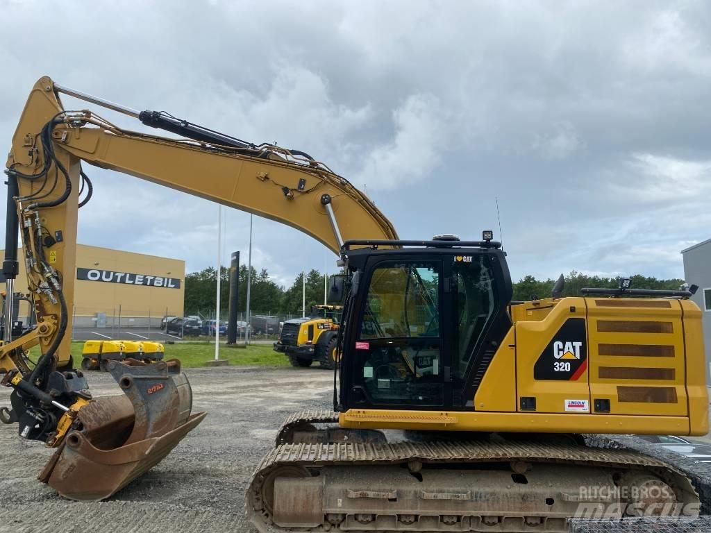 CAT 320 Paletli ekskavatörler