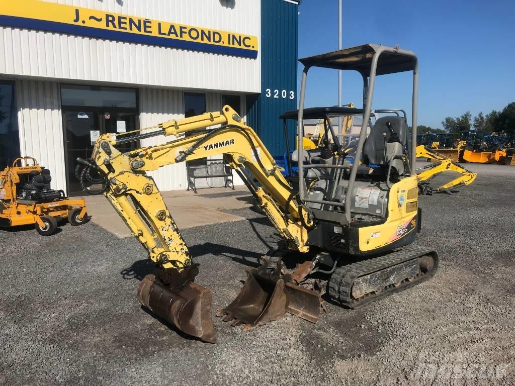 Yanmar Vio 17 Paletli ekskavatörler