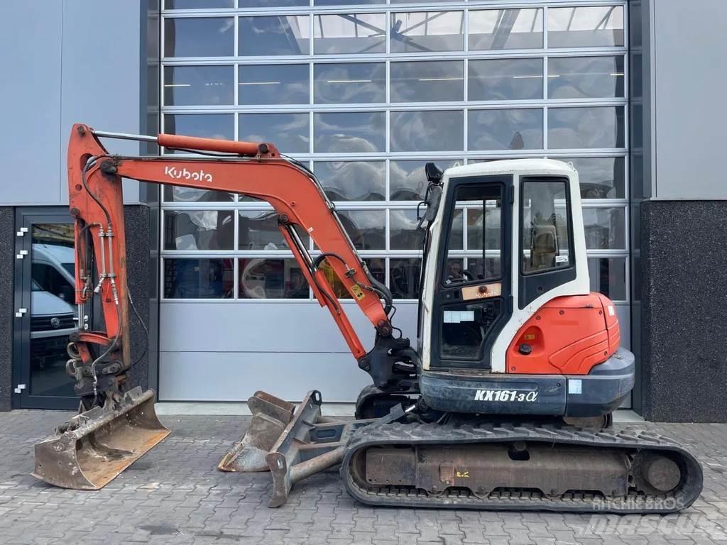 Kubota KX161-3 Mini ekskavatörler, 7 tona dek