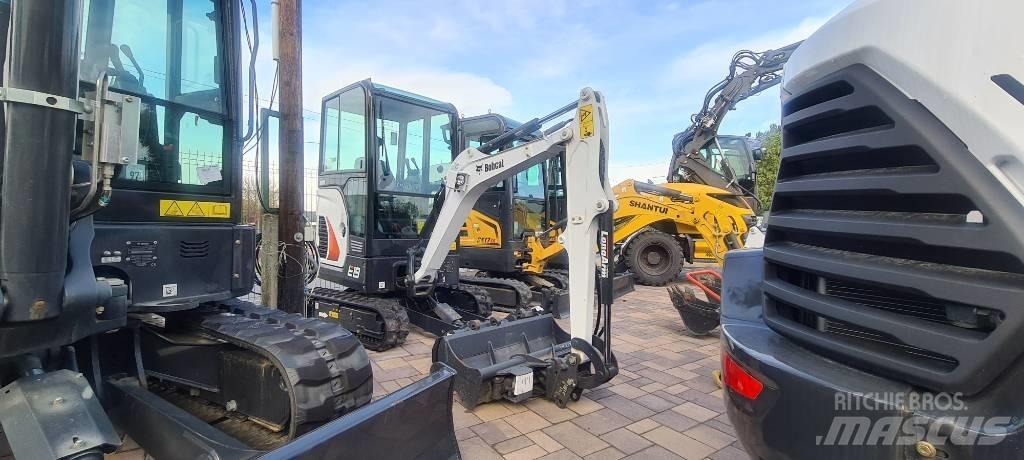 Bobcat E 19 Mini ekskavatörler, 7 tona dek