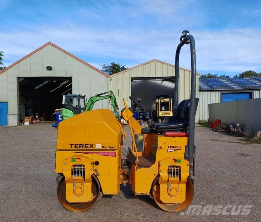 Terex TV 800 Çift tamburlu silindirler