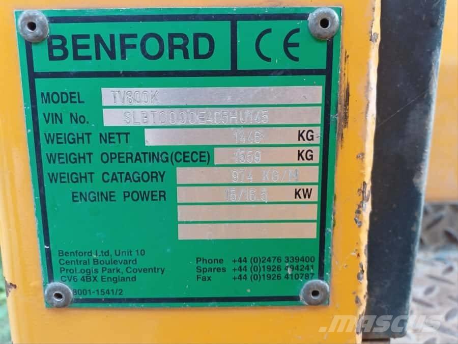 Terex TV 800 Çift tamburlu silindirler