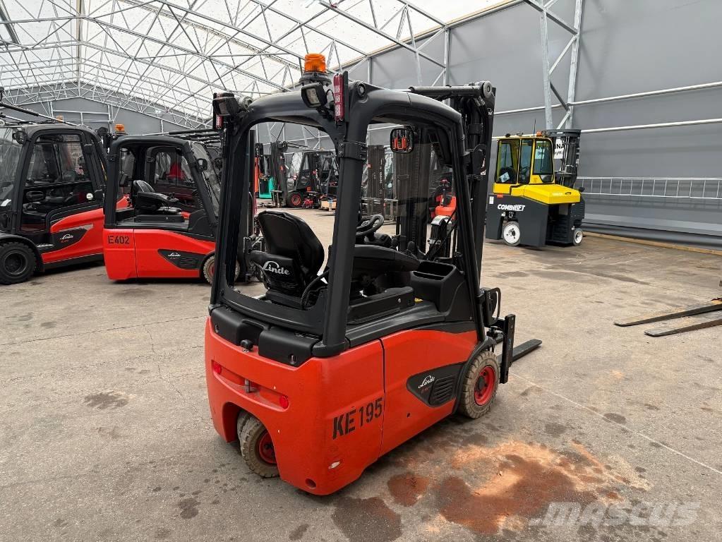 Linde E 16 C-02 Elektrikli forkliftler