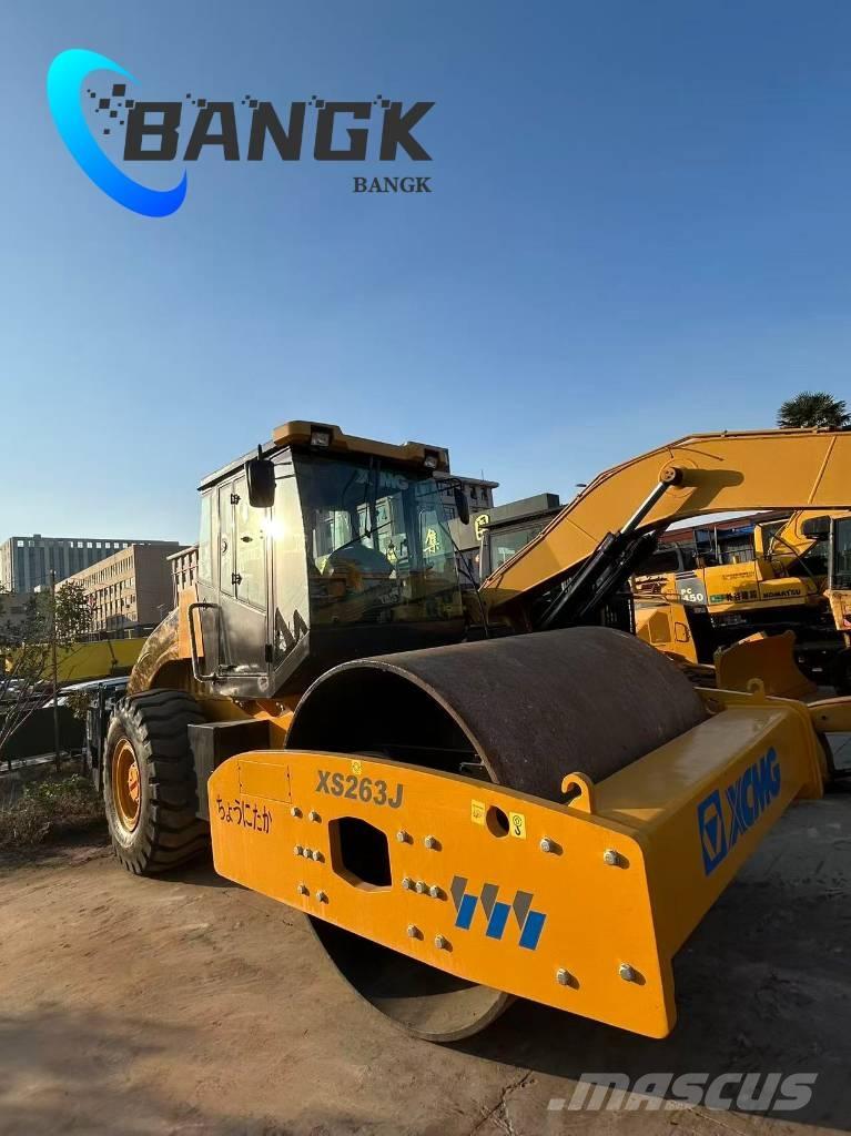 XCMG XS 263 J Tek tamburlu silindirler