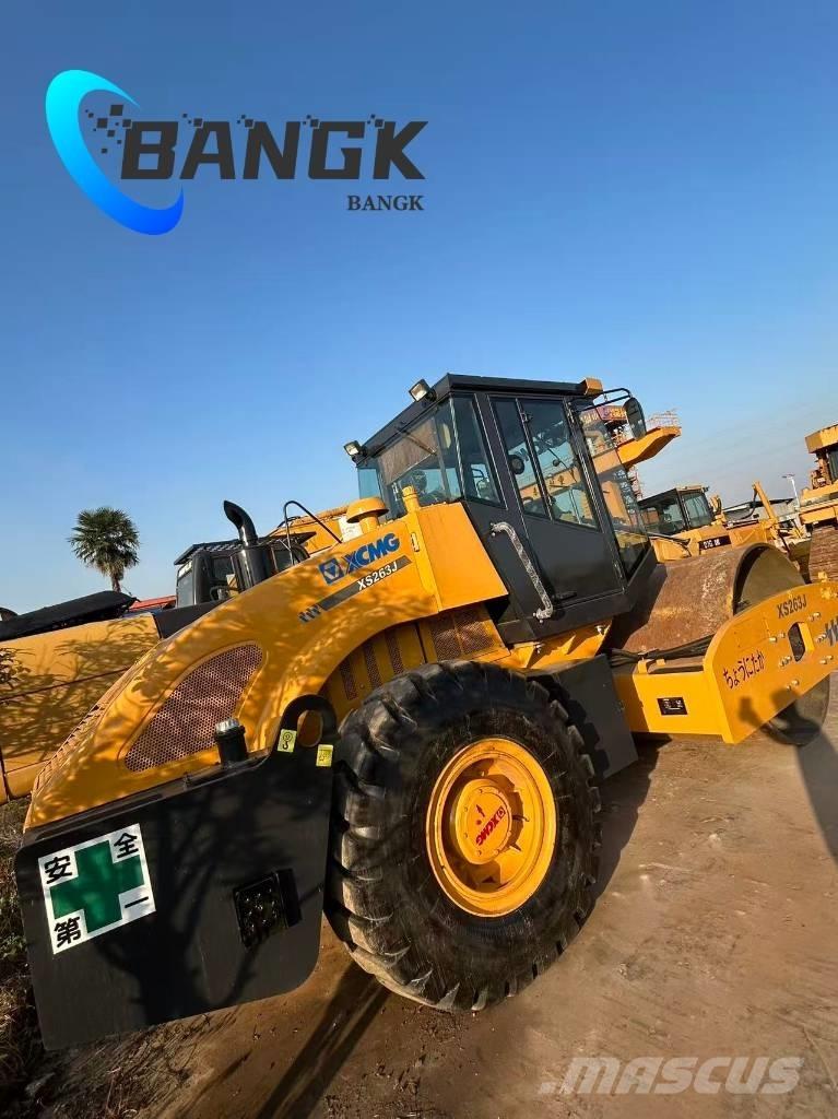 XCMG XS 263 J Tek tamburlu silindirler