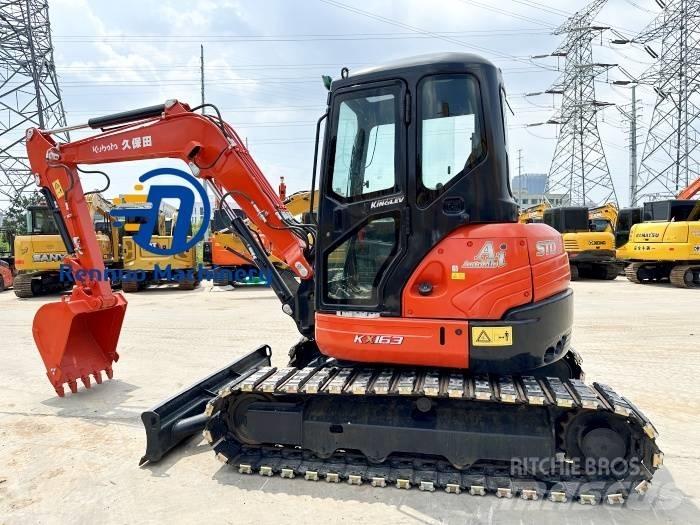 Kubota KX163 Mini ekskavatörler, 7 tona dek