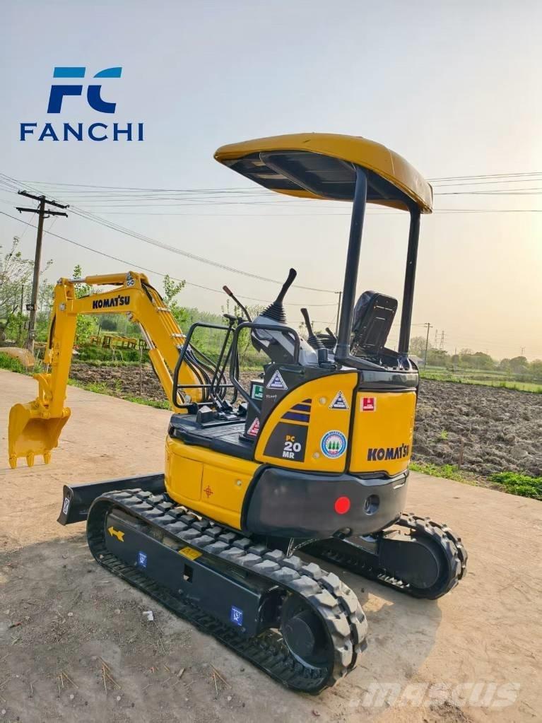 Komatsu PC 20 Mini ekskavatörler, 7 tona dek
