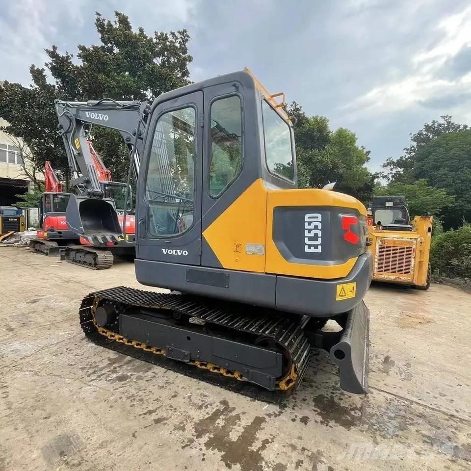 Volvo EC 55 D Mini ekskavatörler, 7 tona dek