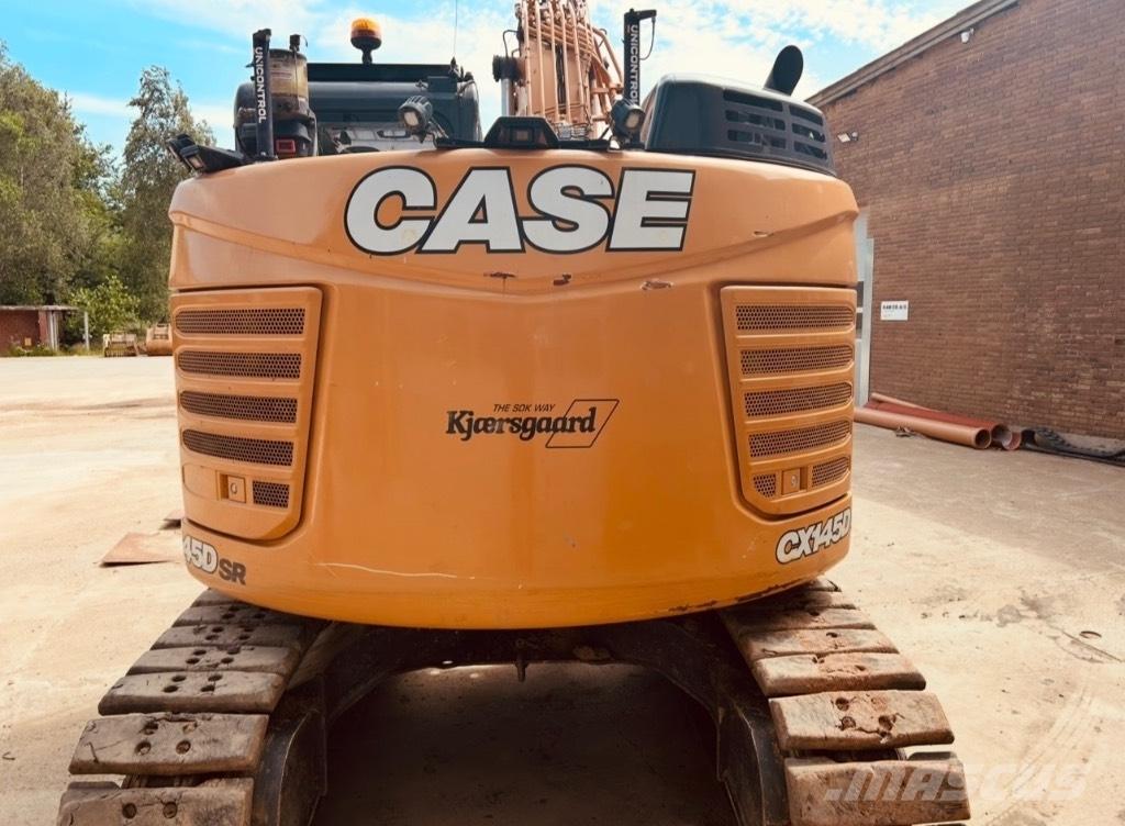 CASE CX 145 D SR Paletli ekskavatörler