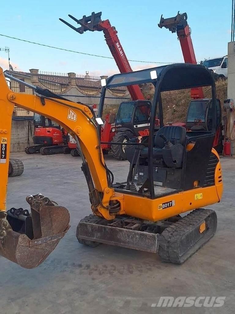 JCB 8017 Mini ekskavatörler, 7 tona dek