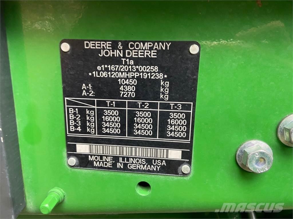 John Deere 6120M Traktörler