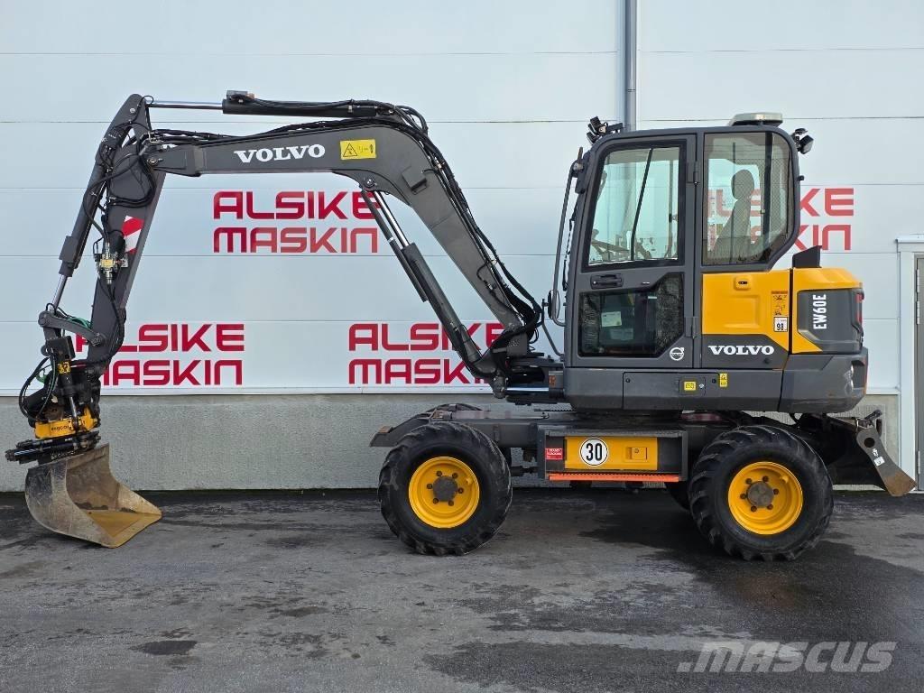 Volvo EW 60 E Lastik tekerli ekskavatörler