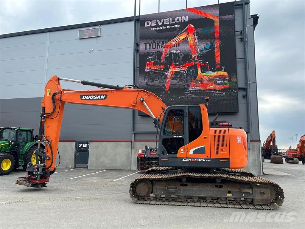 Doosan dx235lcr-5 Paletli ekskavatörler