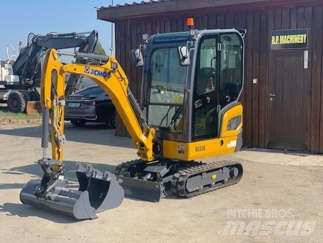 XCMG XC20E Mini ekskavatörler, 7 tona dek