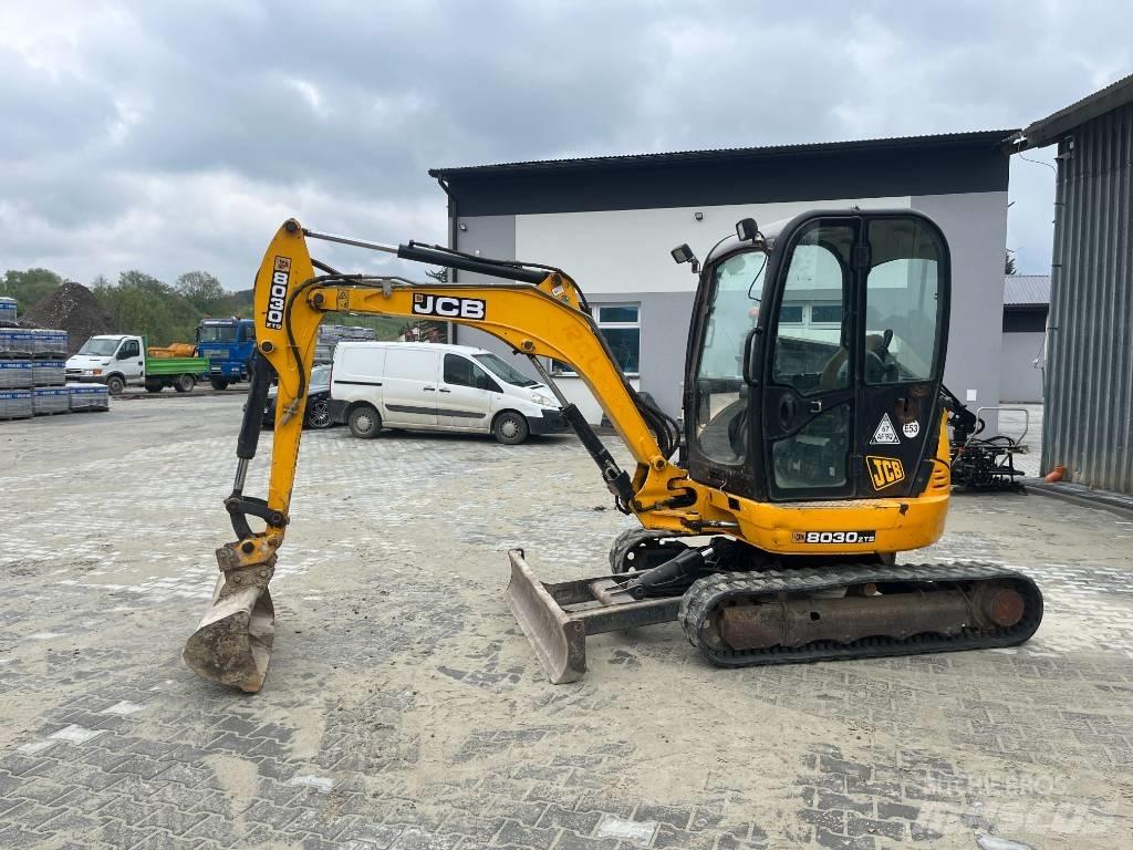 JCB 8055 RTS Mini ekskavatörler, 7 tona dek