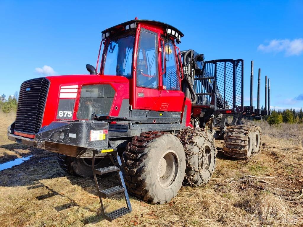 Komatsu 875 Tomruk yükleyici traktörler
