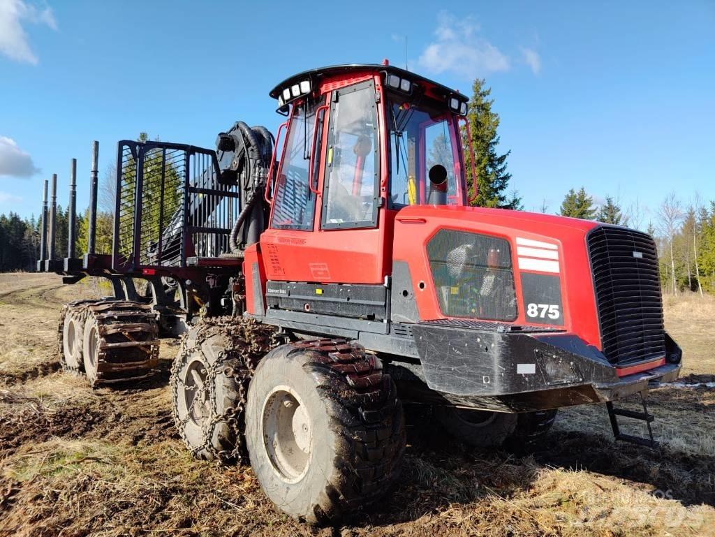Komatsu 875 Tomruk yükleyici traktörler