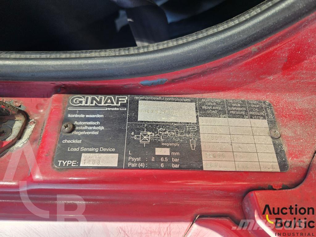 Ginaf M 3329 Damperli kamyonlar