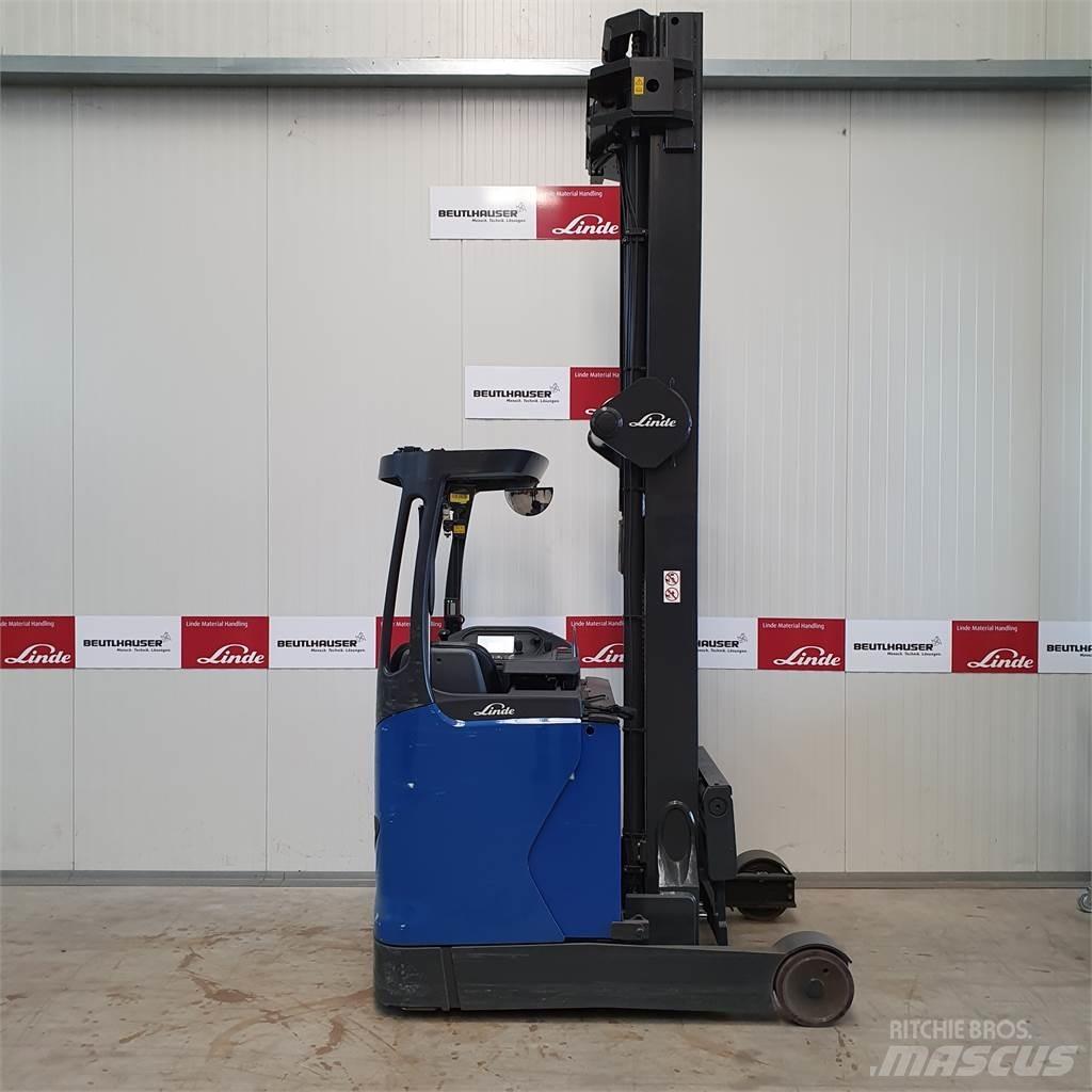 Linde R16HD Reach truck - depo içi istif araçları