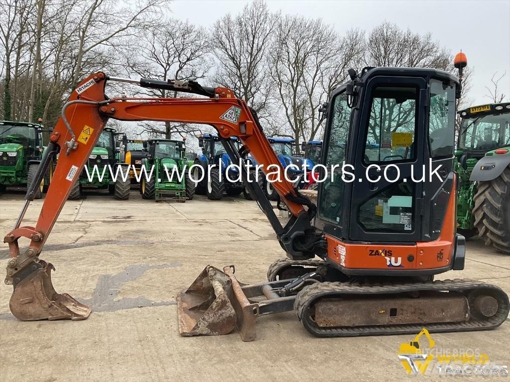 Hitachi ZX 33 U Mini ekskavatörler, 7 tona dek