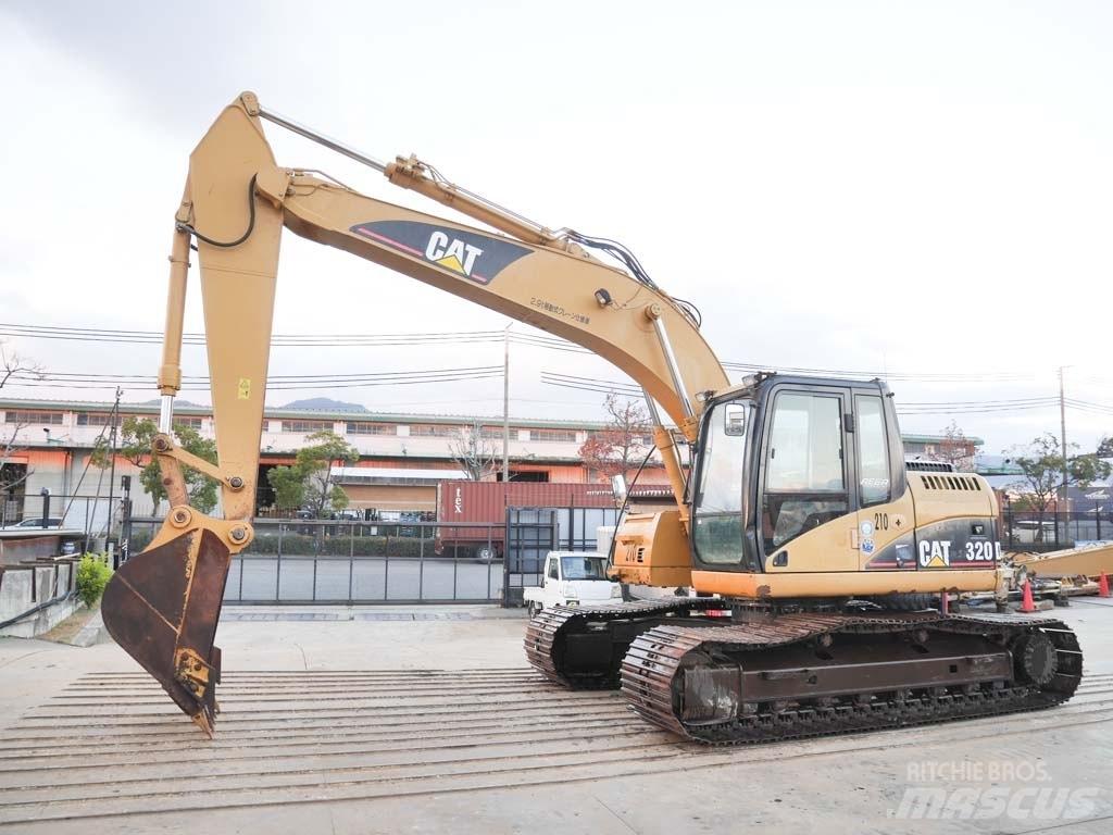 CAT 320D LRR Lastik tekerli ekskavatörler