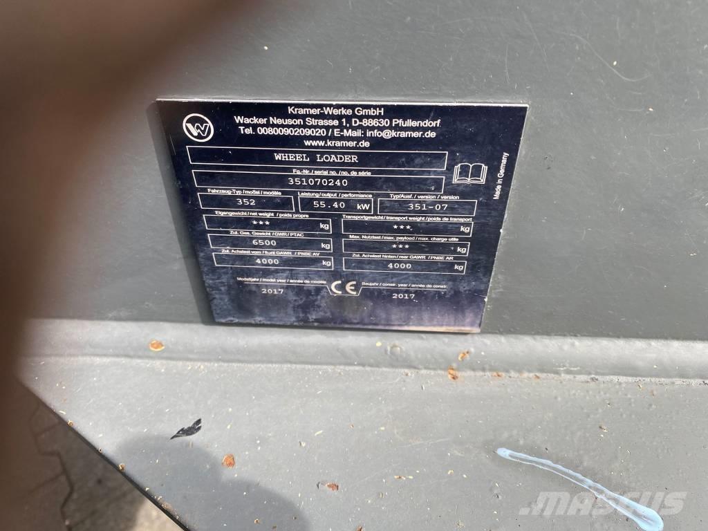 Kramer 8085 T Tekerlekli yükleyiciler