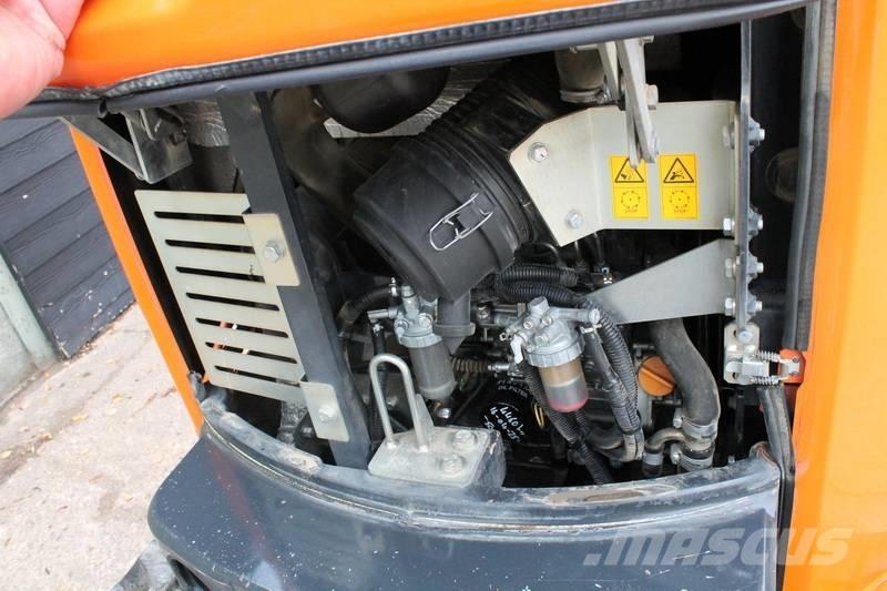 Hitachi ZX 26 U Mini ekskavatörler, 7 tona dek