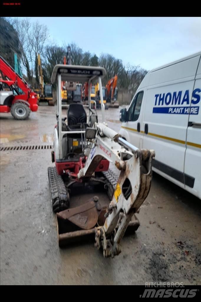 Takeuchi TB216 Mini ekskavatörler, 7 tona dek