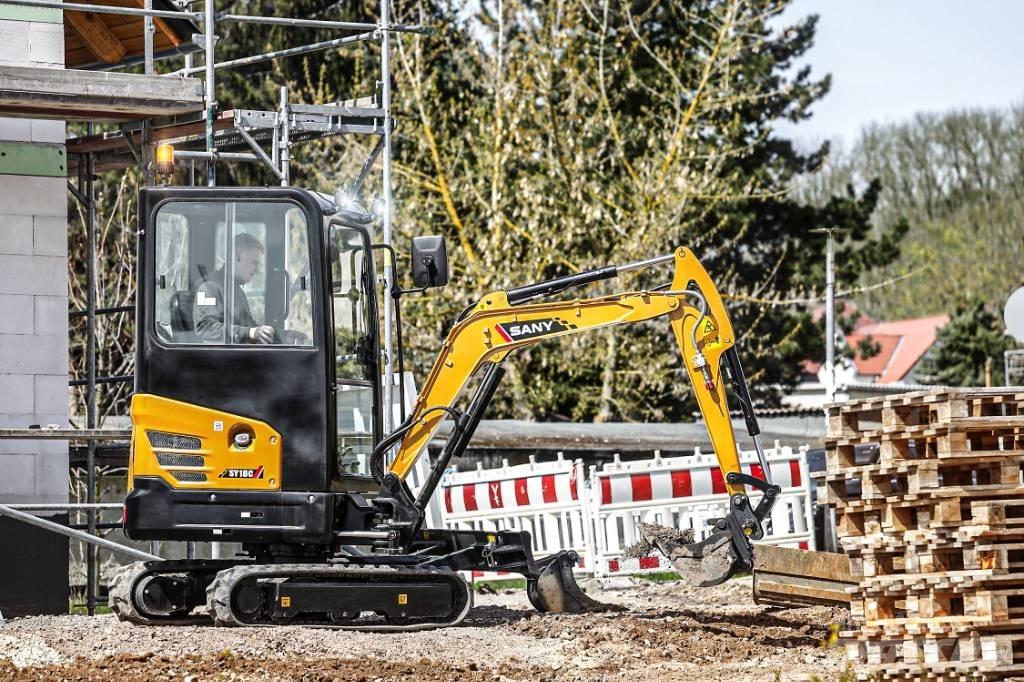 Sany SY 18 C Mini ekskavatörler, 7 tona dek