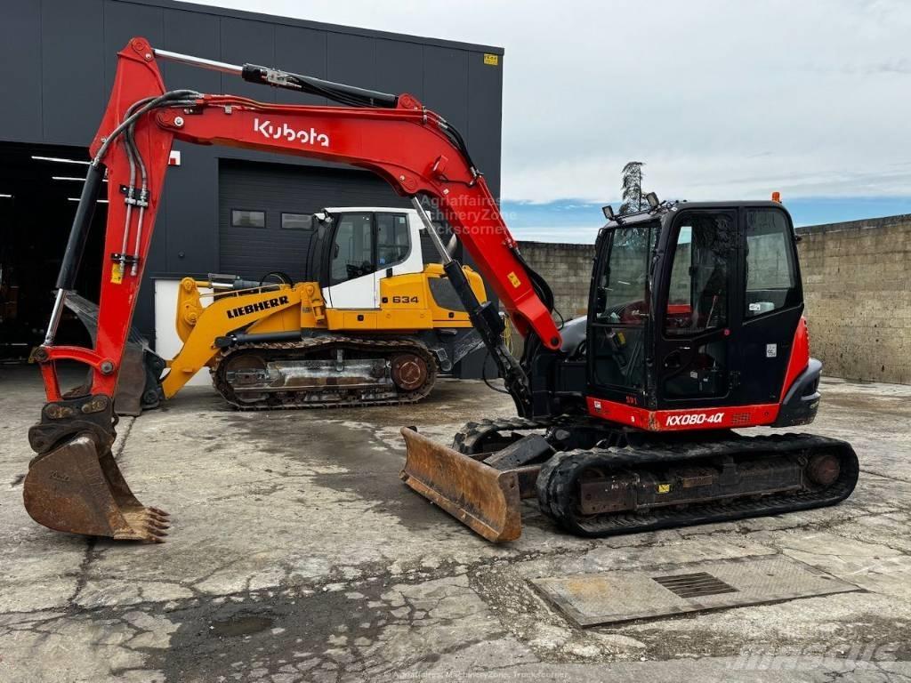 Kubota KX 080-4 Midi ekskavatörler 7 - 12 t