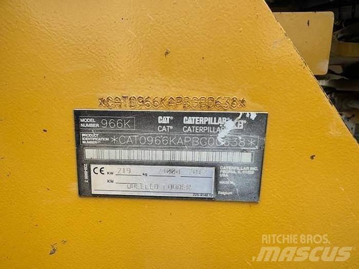 CAT 966K Tekerlekli yükleyiciler