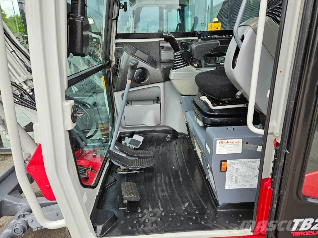 Takeuchi TB 230 Mini ekskavatörler, 7 tona dek